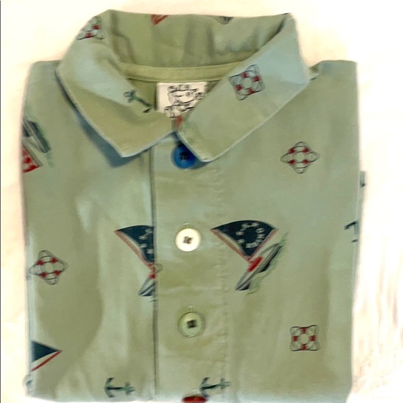 Painting Red Rhinos Nautical Shirt size 4/5 - Picture 8 of 10